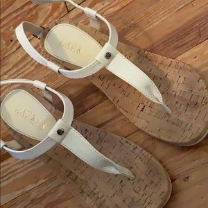 Ralph Lauren, cork wedge